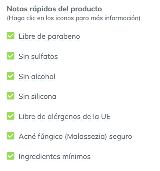 Característica del Serum Antimanchas TIAM Vita B3 Source